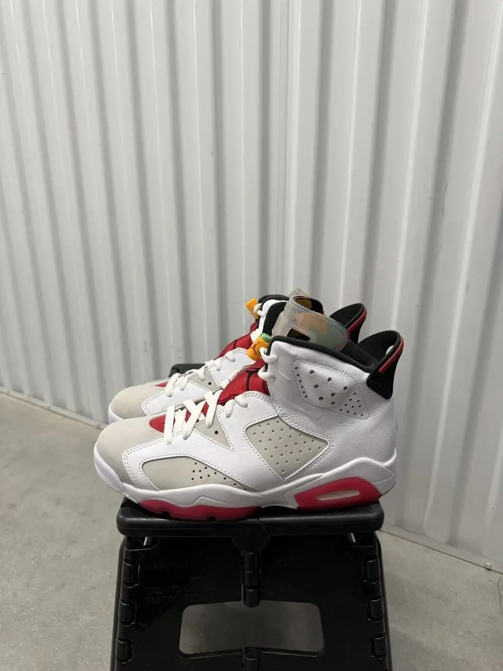 Nike Air Jordan 6 Hare Neutral White Size 7 Men's - CT8529-062